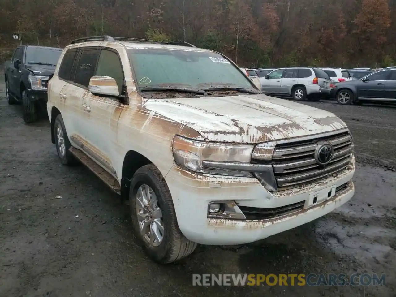 1 Photograph of a damaged car JTMCY7AJ5M4105539 TOYOTA LAND CRUIS 2021