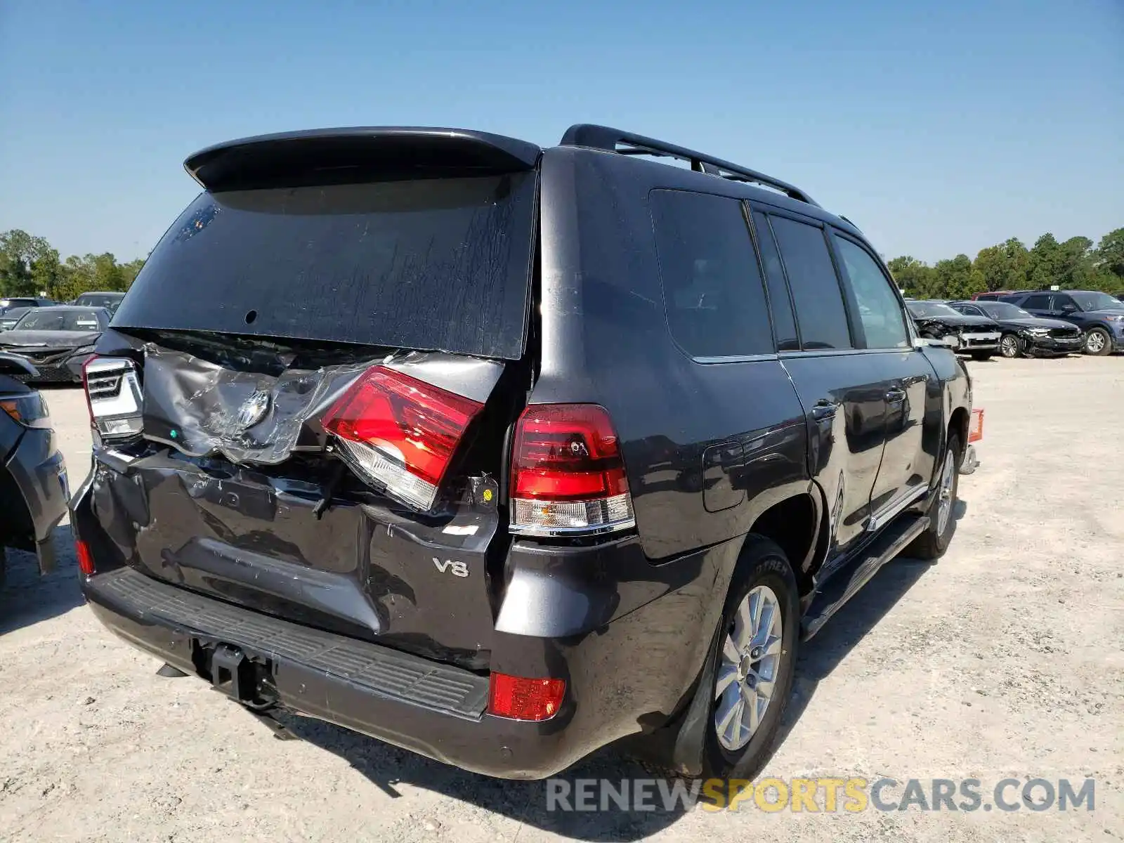 4 Photograph of a damaged car JTMCY7AJXM4102099 TOYOTA LAND CRUIS 2021