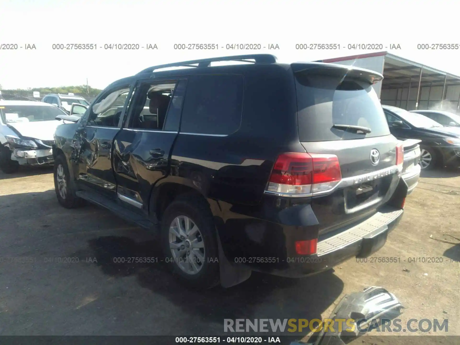 3 Photograph of a damaged car JTMCY7AJ0K4076061 TOYOTA LAND CRUISER 2019