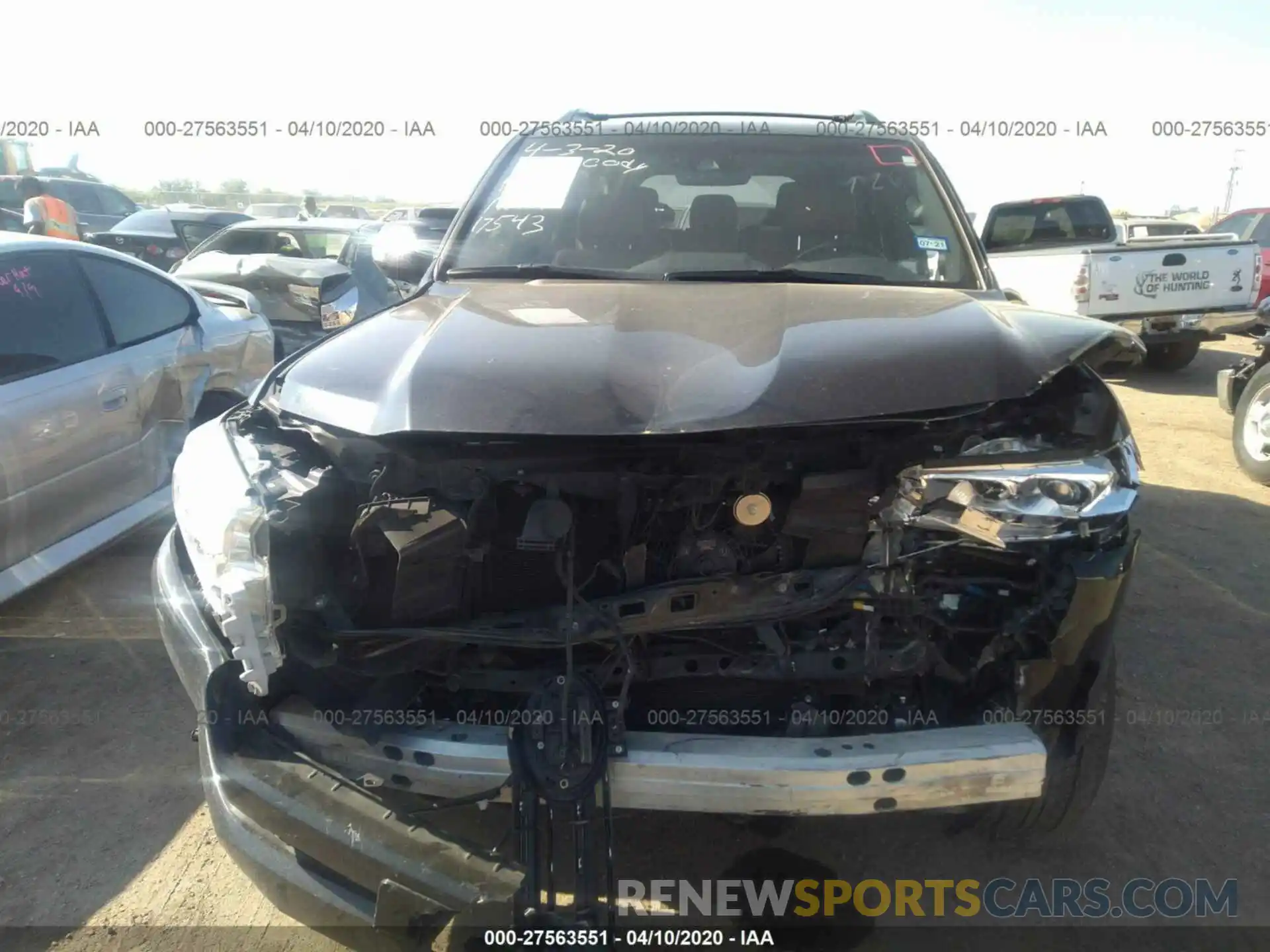 6 Photograph of a damaged car JTMCY7AJ0K4076061 TOYOTA LAND CRUISER 2019