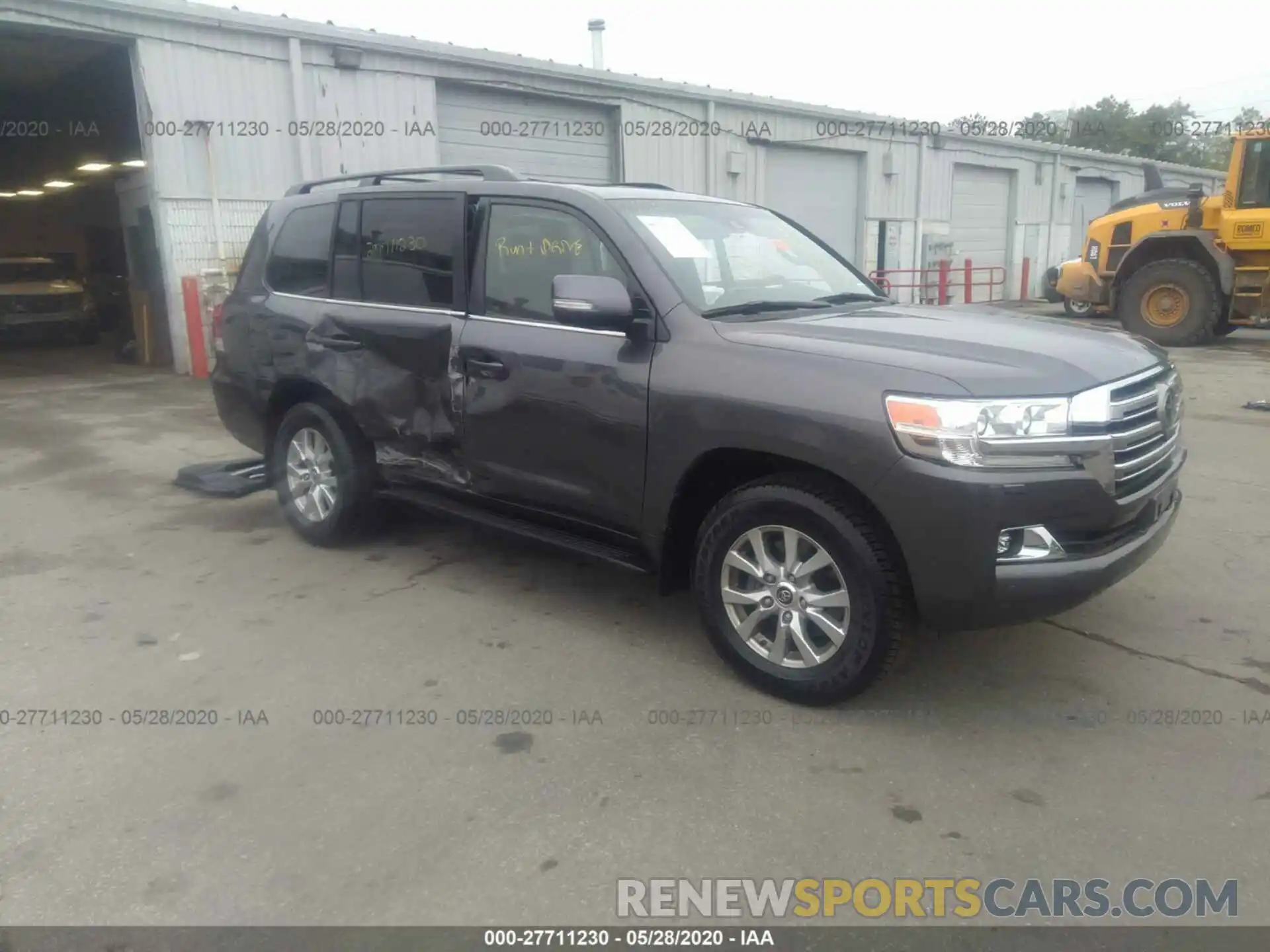 1 Photograph of a damaged car JTMCY7AJ6K4080910 TOYOTA LAND CRUISER 2019