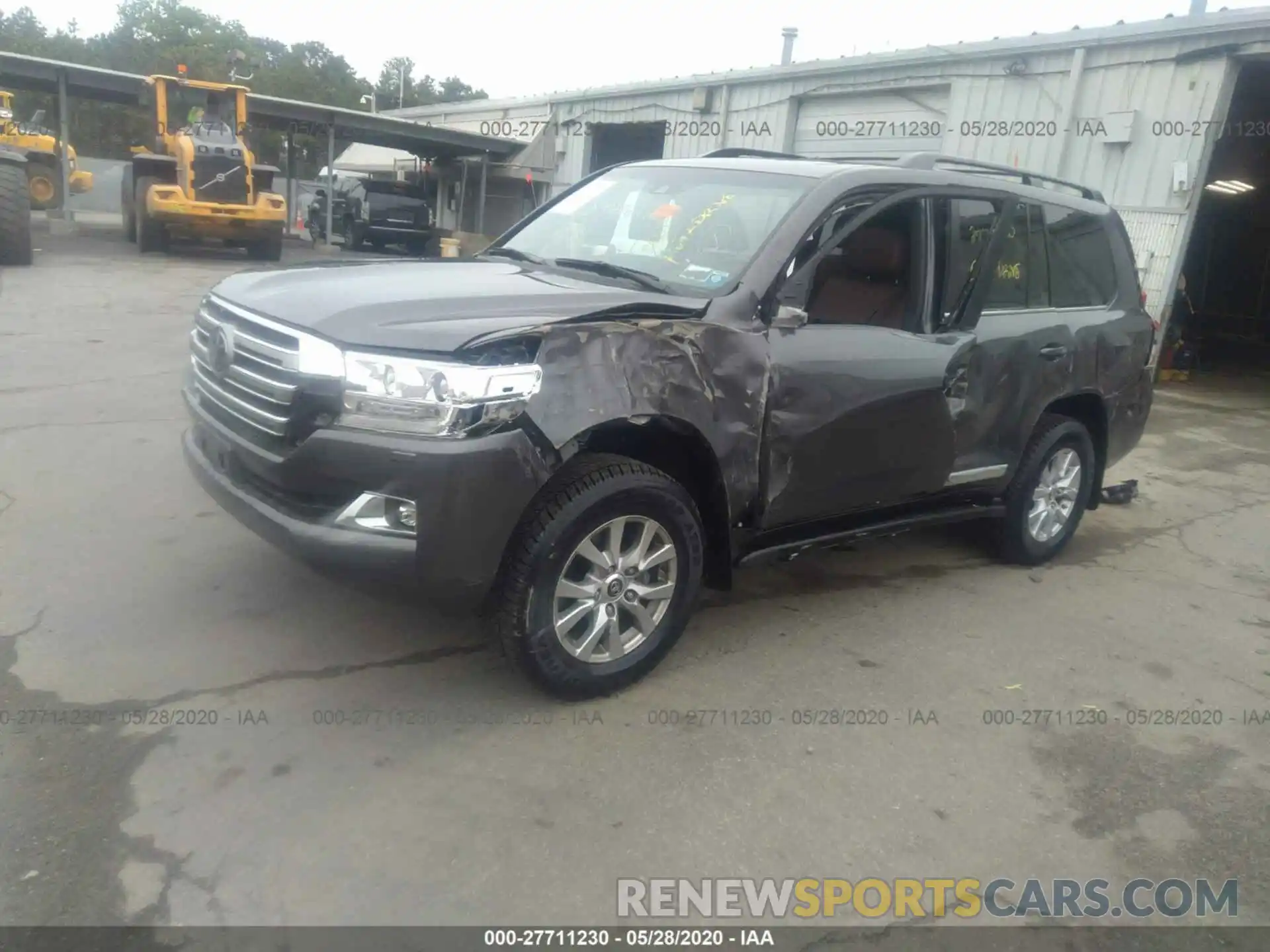 2 Photograph of a damaged car JTMCY7AJ6K4080910 TOYOTA LAND CRUISER 2019