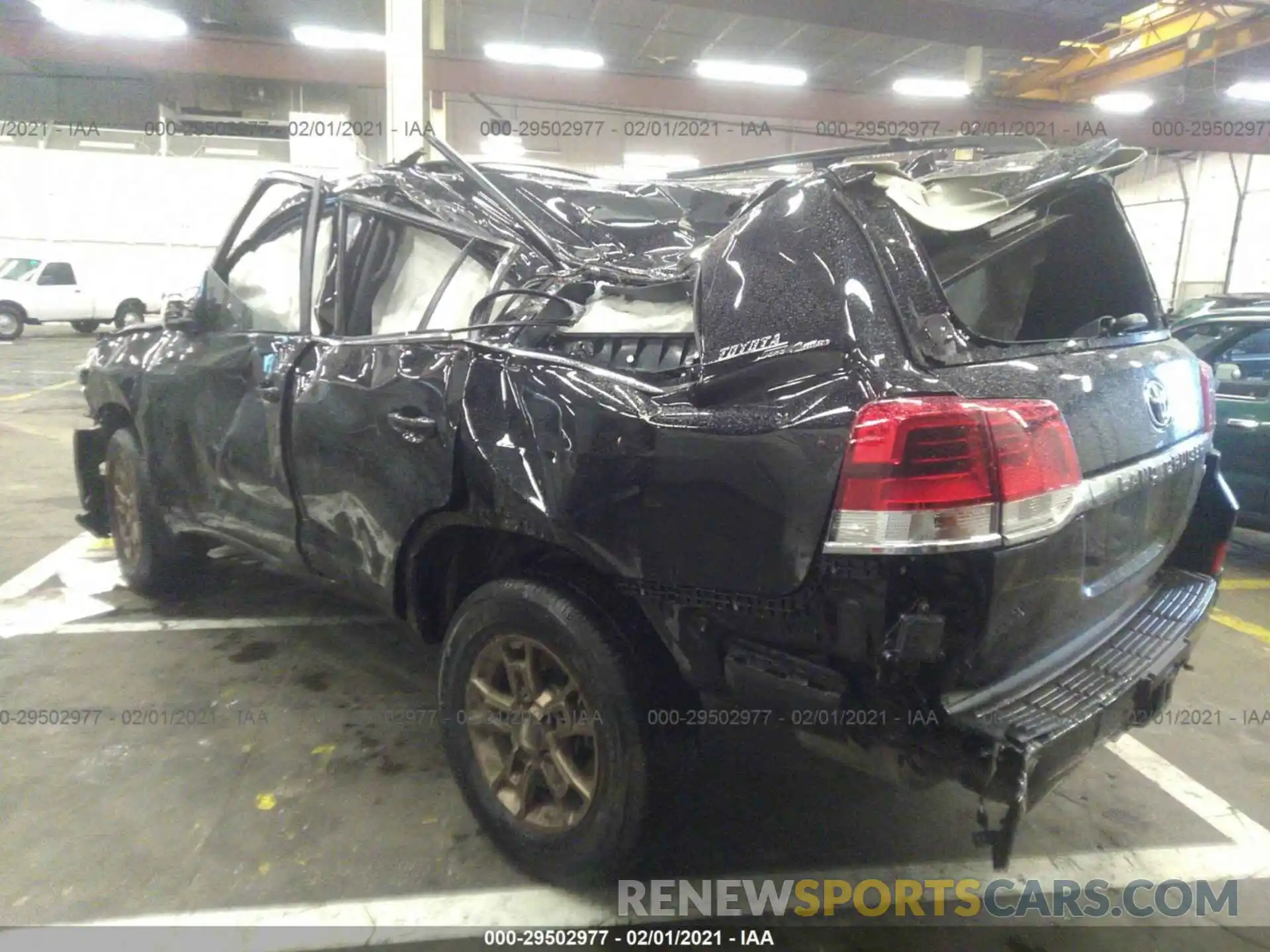 3 Photograph of a damaged car JTMCY7AJ8L4088380 TOYOTA LAND CRUISER 2020