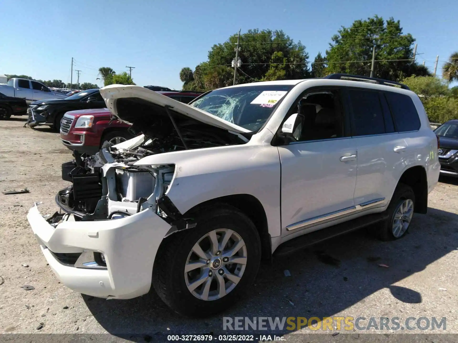 2 Photograph of a damaged car JTMCY7AJ8M4103817 TOYOTA LAND CRUISER 2021