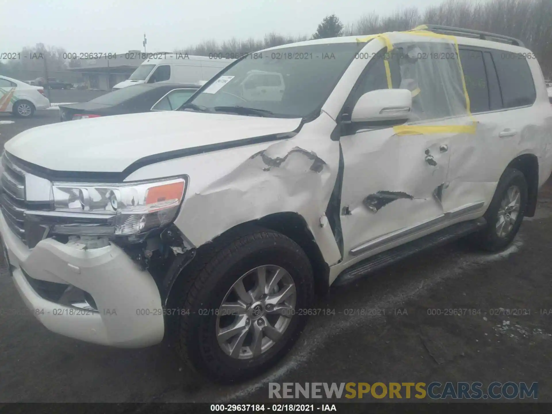 6 Photograph of a damaged car JTMCY7AJ9M4099857 TOYOTA LAND CRUISER 2021