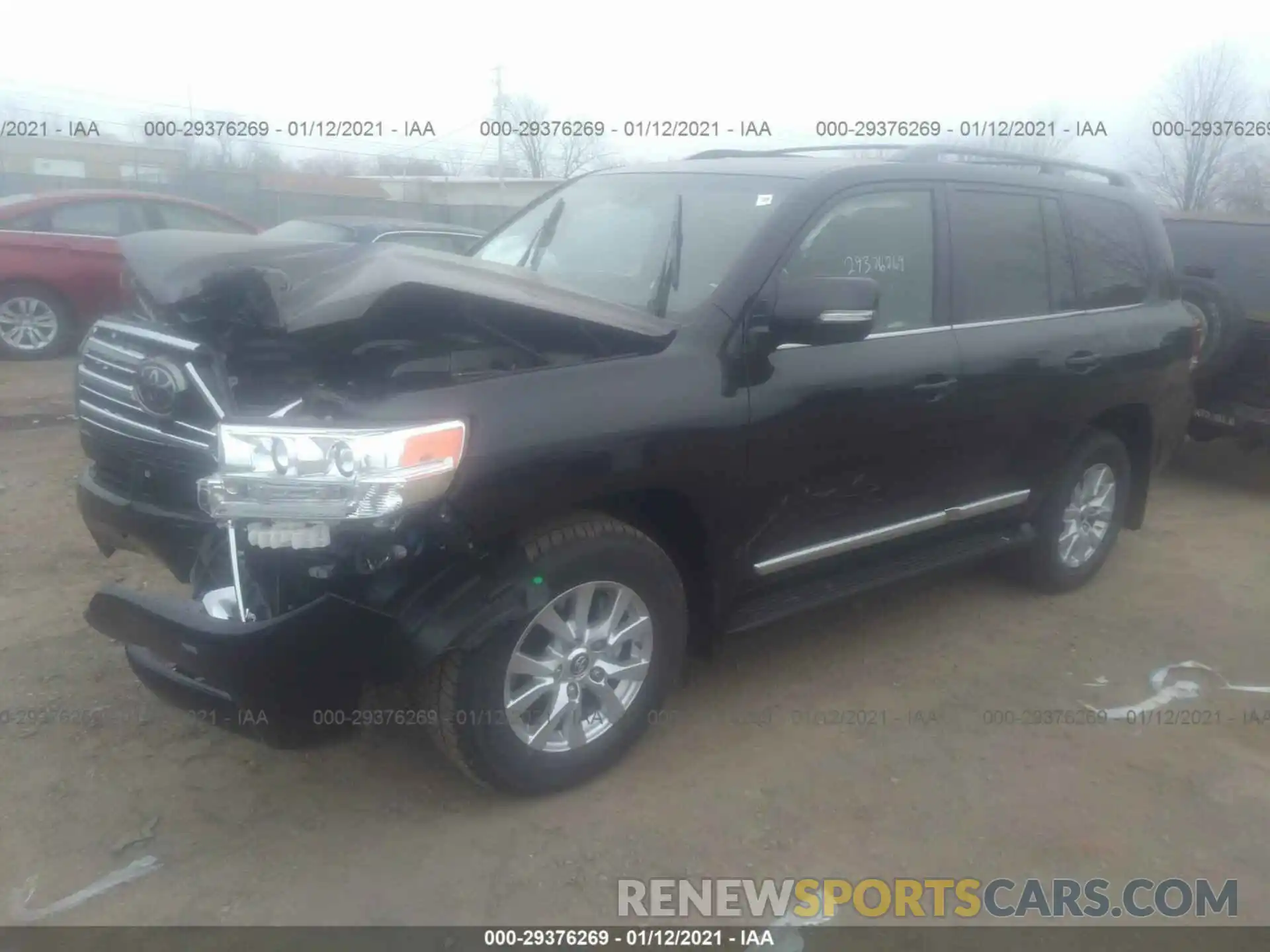 2 Photograph of a damaged car JTMCY7AJXM4096529 TOYOTA LAND CRUISER VXR/HERITAGE 2021