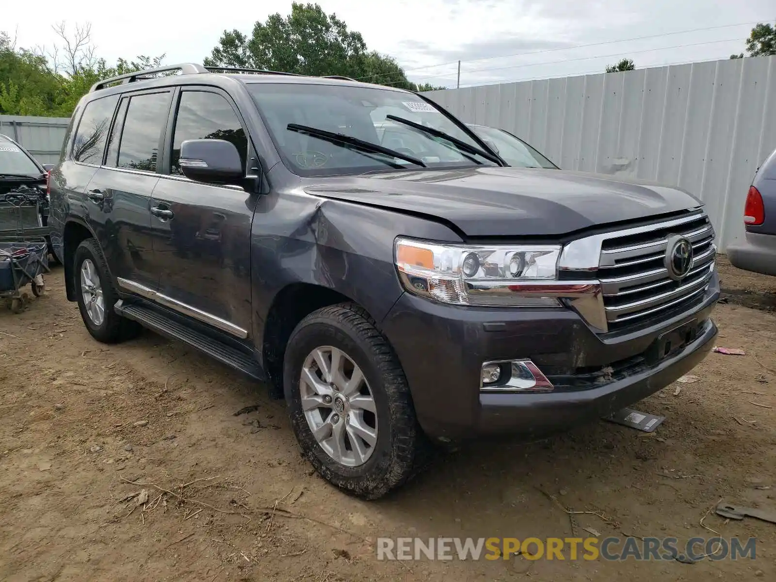 1 Photograph of a damaged car JTMCY7AJ7K4083802 TOYOTA LANDCRUISR 2019