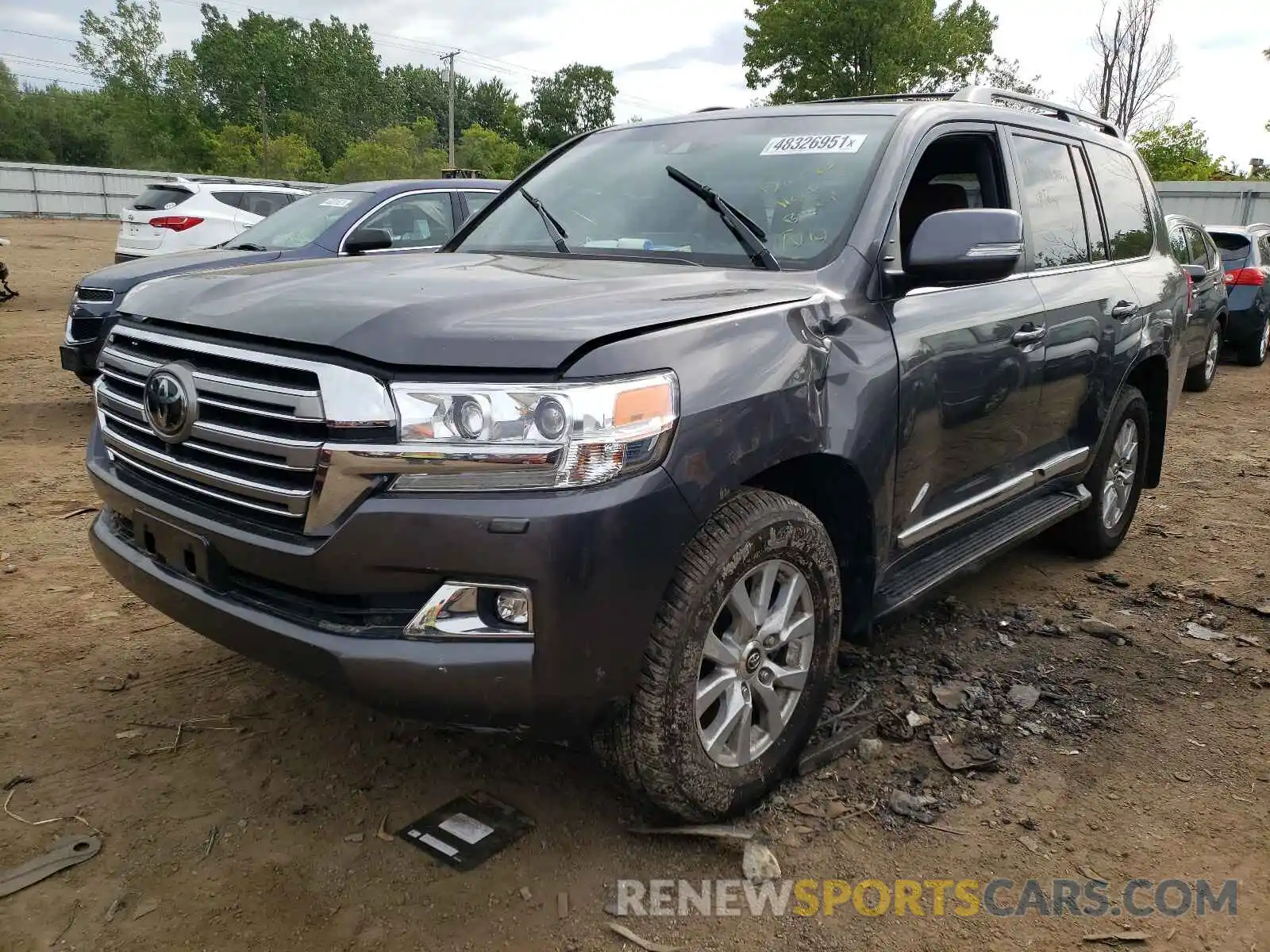 2 Photograph of a damaged car JTMCY7AJ7K4083802 TOYOTA LANDCRUISR 2019