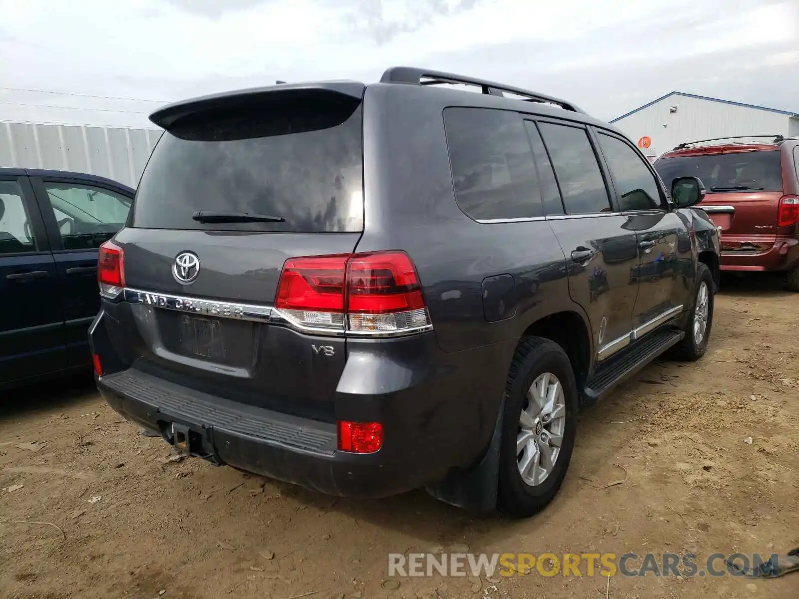 4 Photograph of a damaged car JTMCY7AJ7K4083802 TOYOTA LANDCRUISR 2019