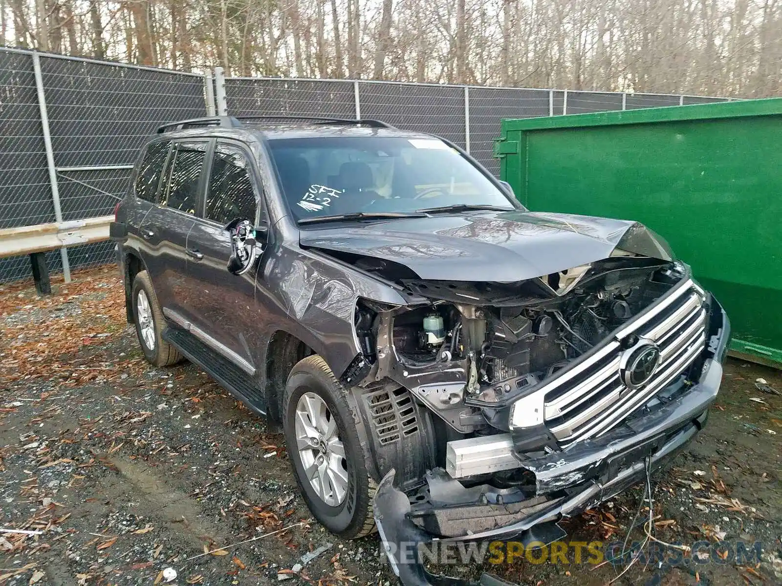 1 Photograph of a damaged car JTMCY7AJ8K4084148 TOYOTA LANDCRUISR 2019