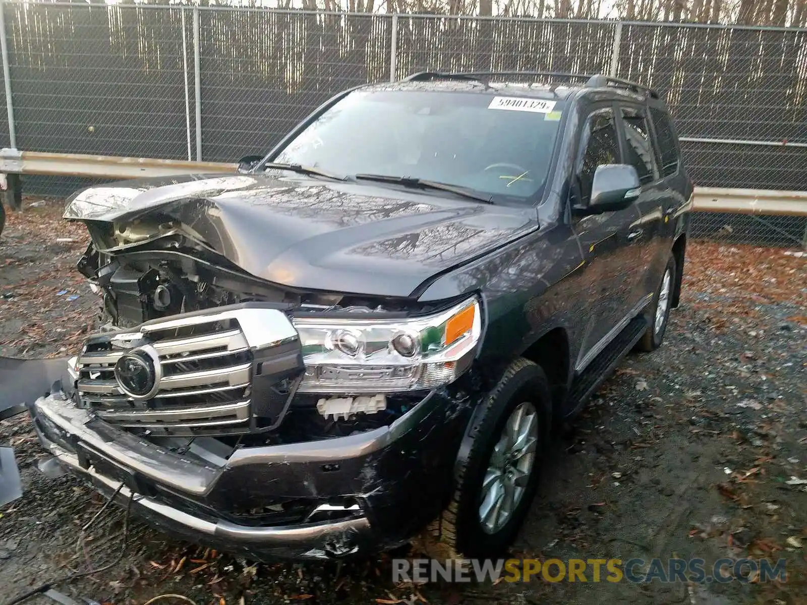 2 Photograph of a damaged car JTMCY7AJ8K4084148 TOYOTA LANDCRUISR 2019