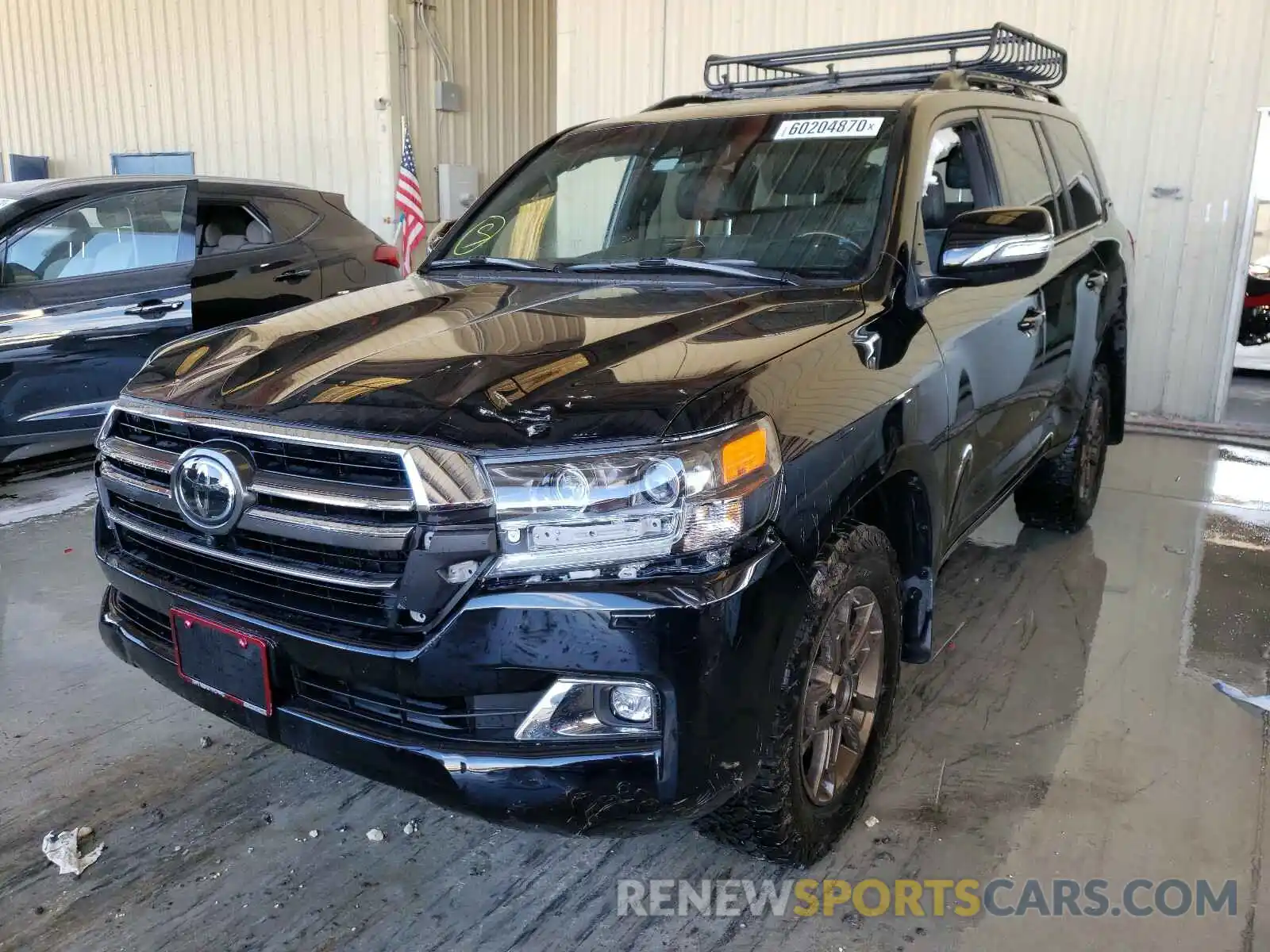 2 Photograph of a damaged car JTMCY7AJ7L4091027 TOYOTA LANDCRUISR 2020