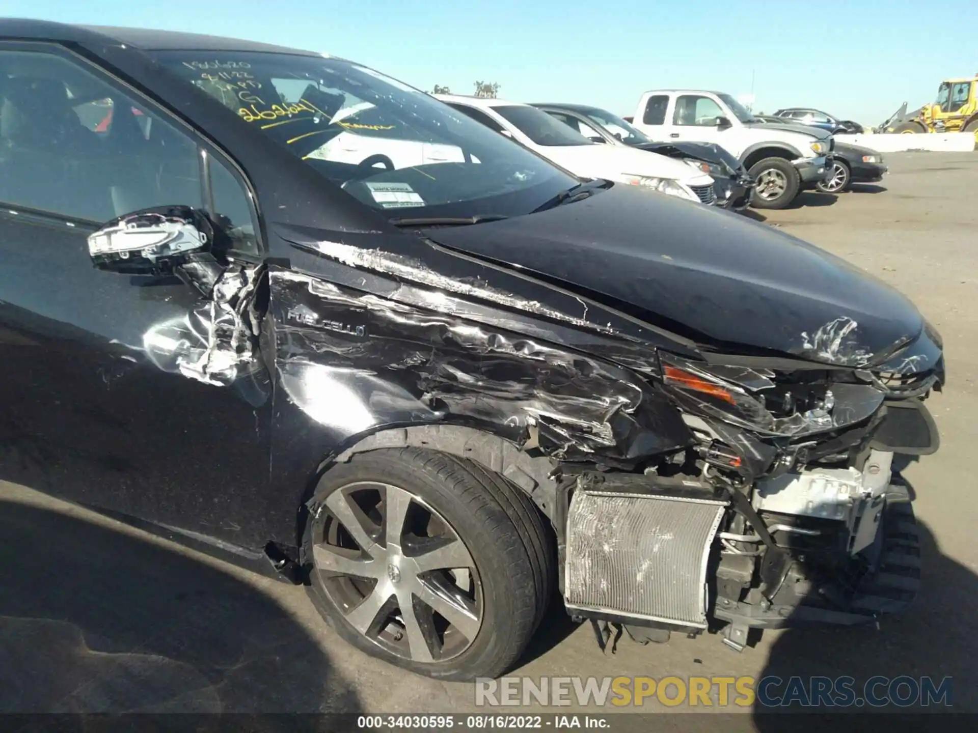 6 Photograph of a damaged car JTDBVRBD0KA005744 TOYOTA MIRAI 2019