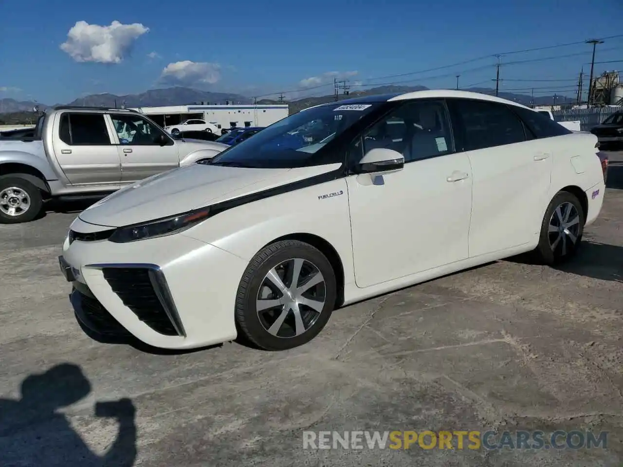 1 Photograph of a damaged car JTDBVRBD0KA007137 TOYOTA MIRAI 2019