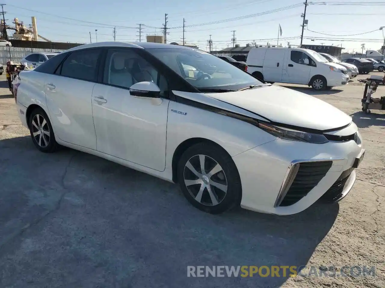 4 Фотография поврежденного автомобиля JTDBVRBD0KA007137 TOYOTA MIRAI 2019