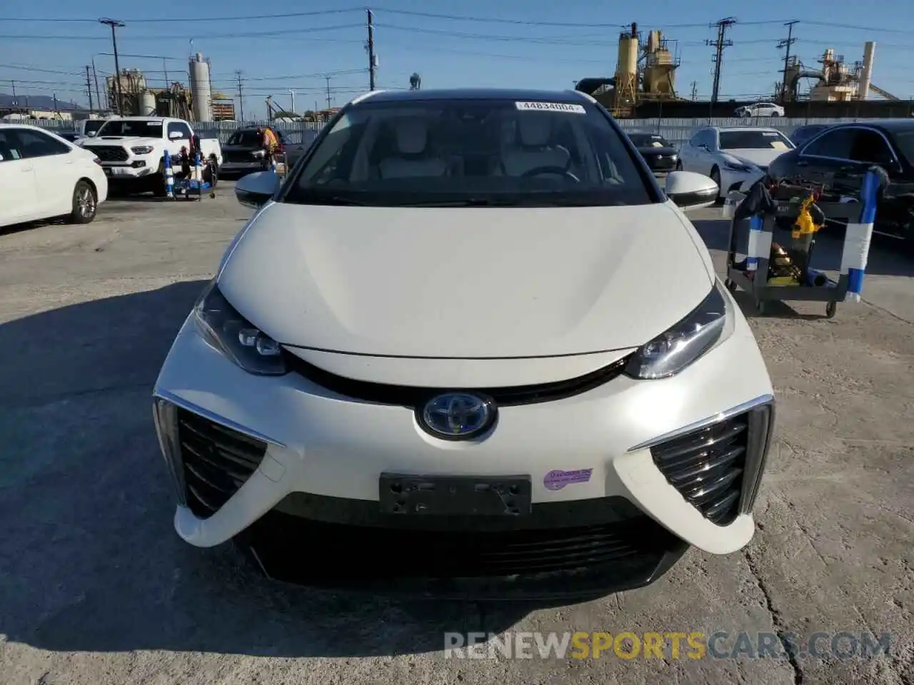 5 Photograph of a damaged car JTDBVRBD0KA007137 TOYOTA MIRAI 2019