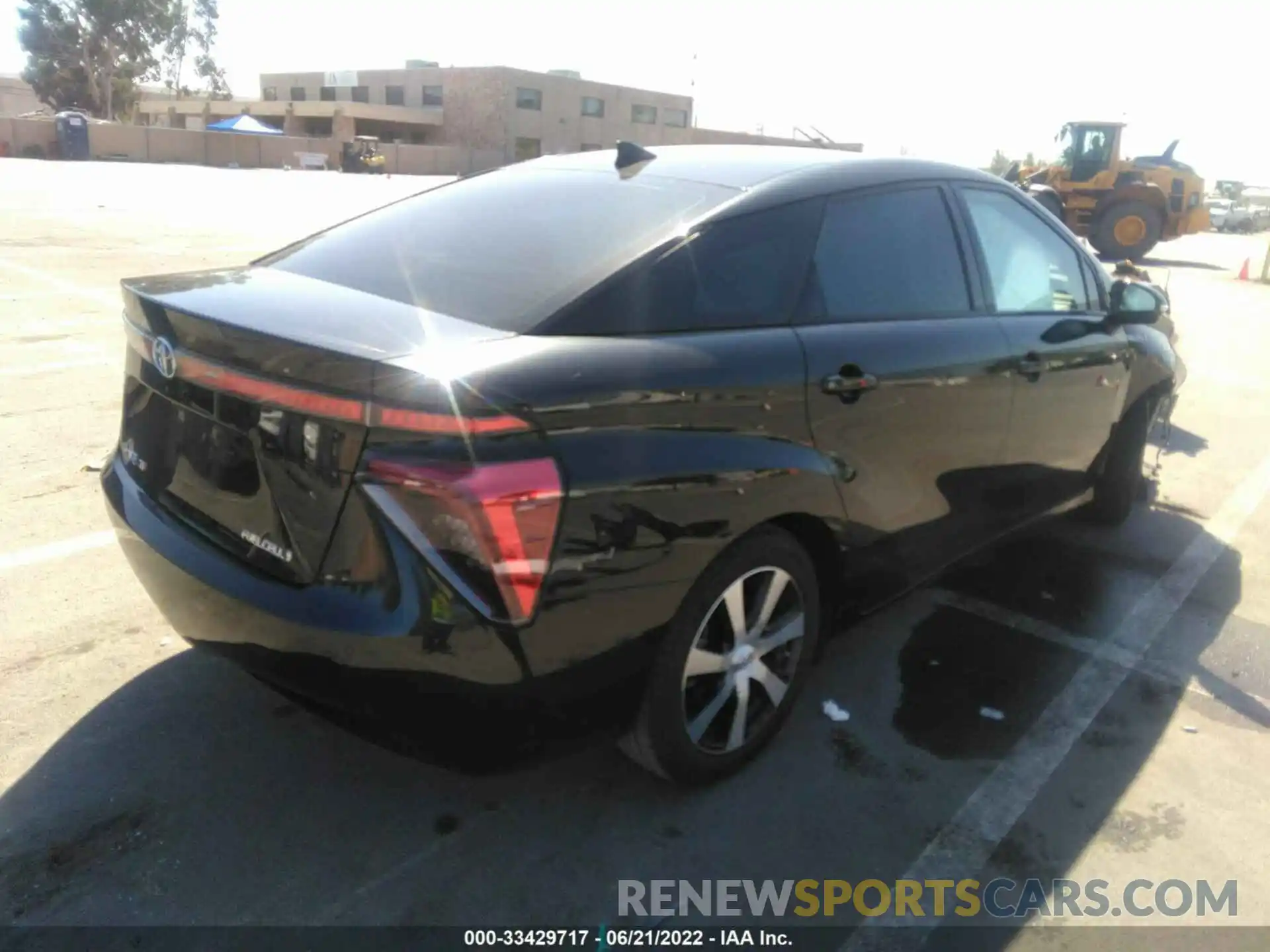 4 Photograph of a damaged car JTDBVRBD1KA005834 TOYOTA MIRAI 2019