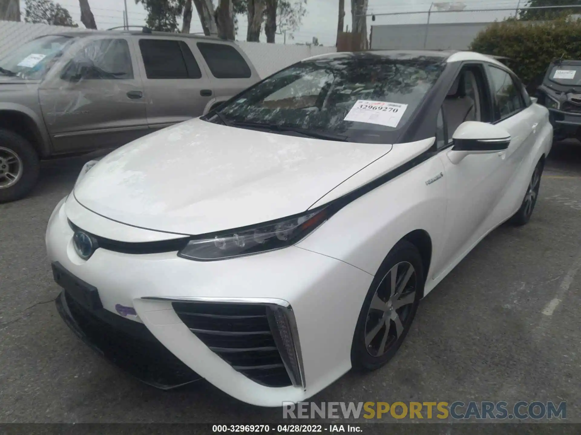 2 Photograph of a damaged car JTDBVRBD2KA005812 TOYOTA MIRAI 2019