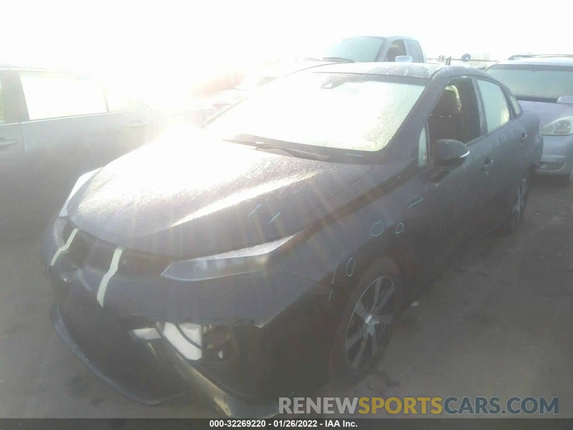 1 Photograph of a damaged car JTDBVRBD3KA005866 TOYOTA MIRAI 2019