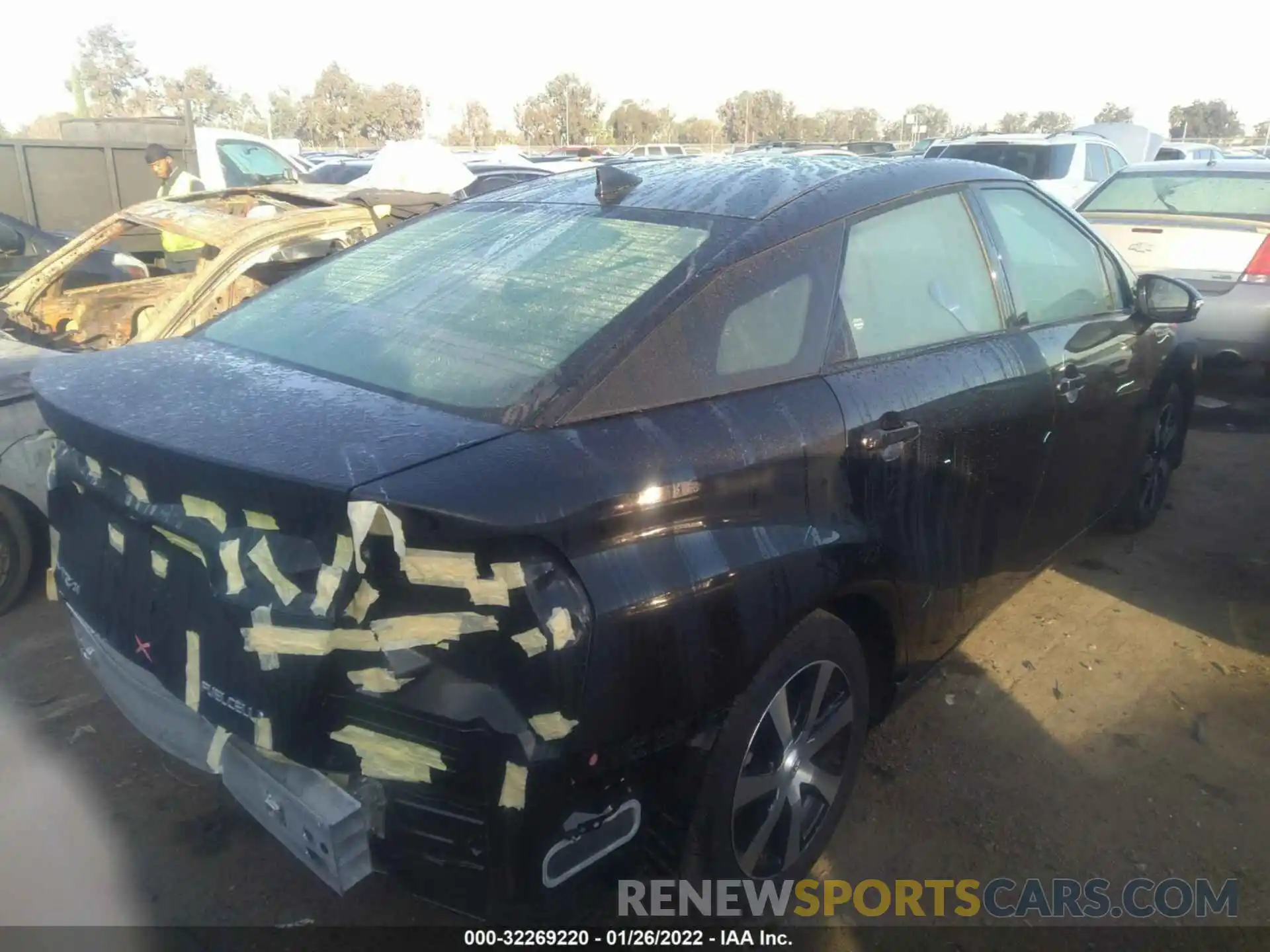 3 Photograph of a damaged car JTDBVRBD3KA005866 TOYOTA MIRAI 2019