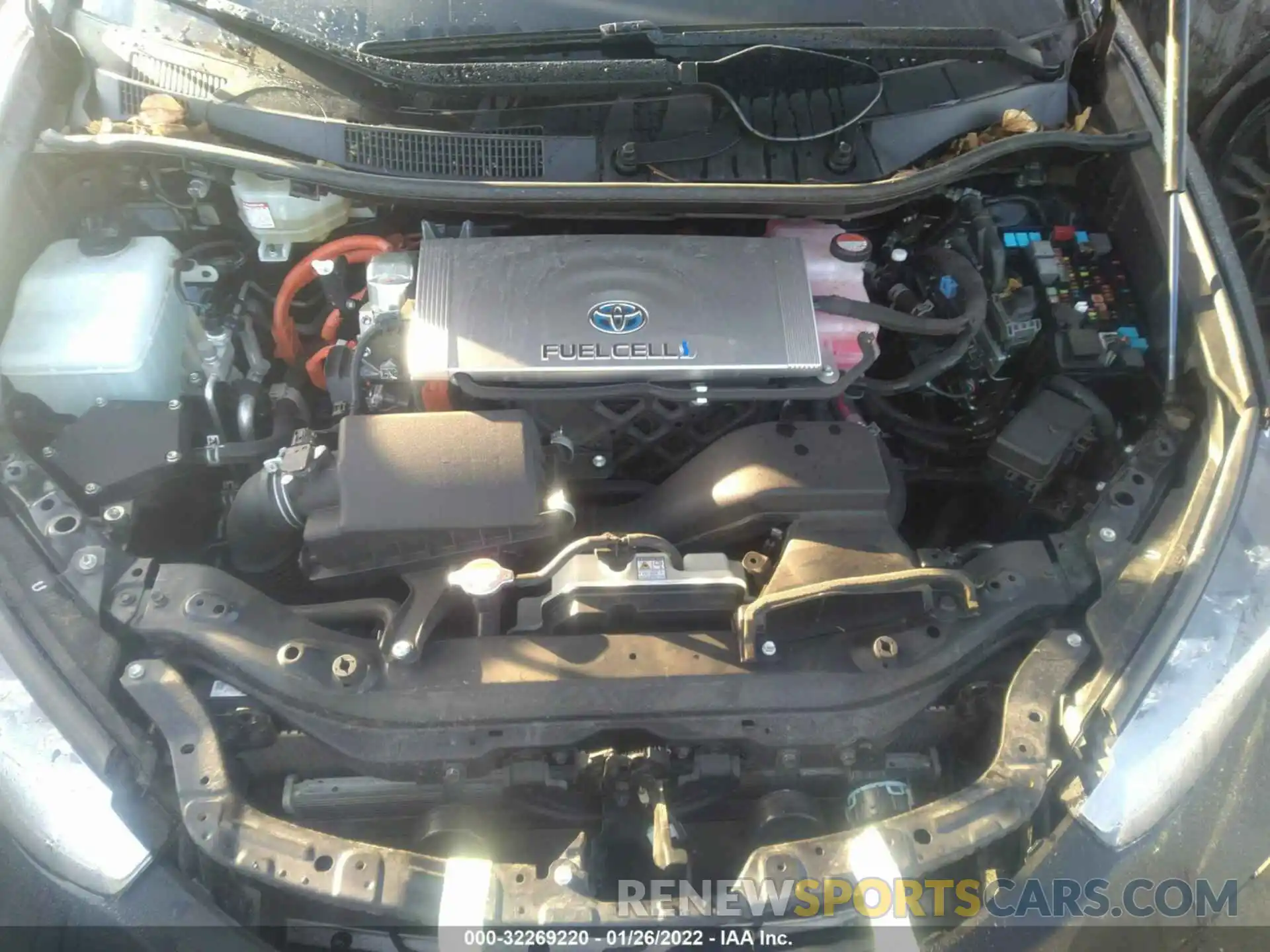 9 Photograph of a damaged car JTDBVRBD3KA005866 TOYOTA MIRAI 2019