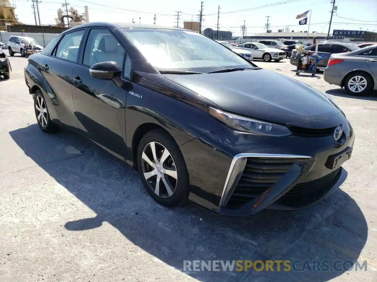 1 Фотография поврежденного автомобиля JTDBVRBD3KA007486 TOYOTA MIRAI 2019