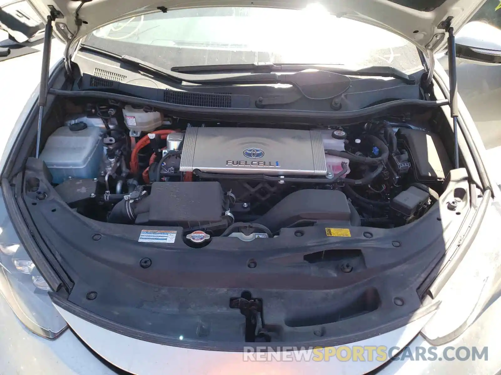 7 Photograph of a damaged car JTDBVRBD4KA006072 TOYOTA MIRAI 2019