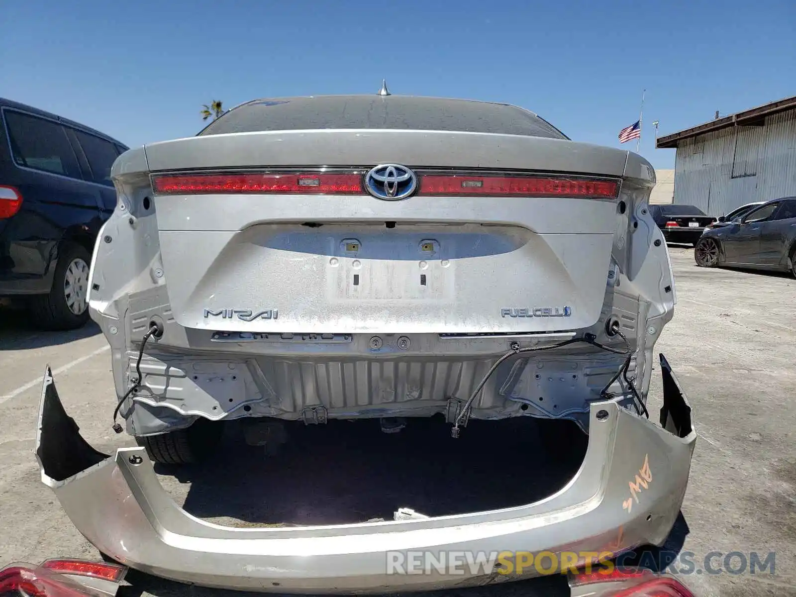 9 Photograph of a damaged car JTDBVRBD4KA006072 TOYOTA MIRAI 2019