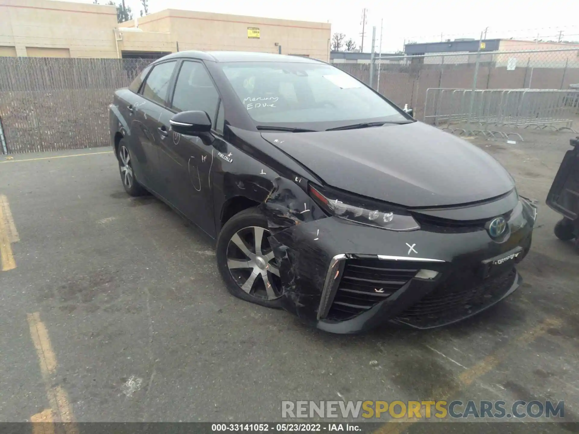 1 Photograph of a damaged car JTDBVRBD4KA006122 TOYOTA MIRAI 2019