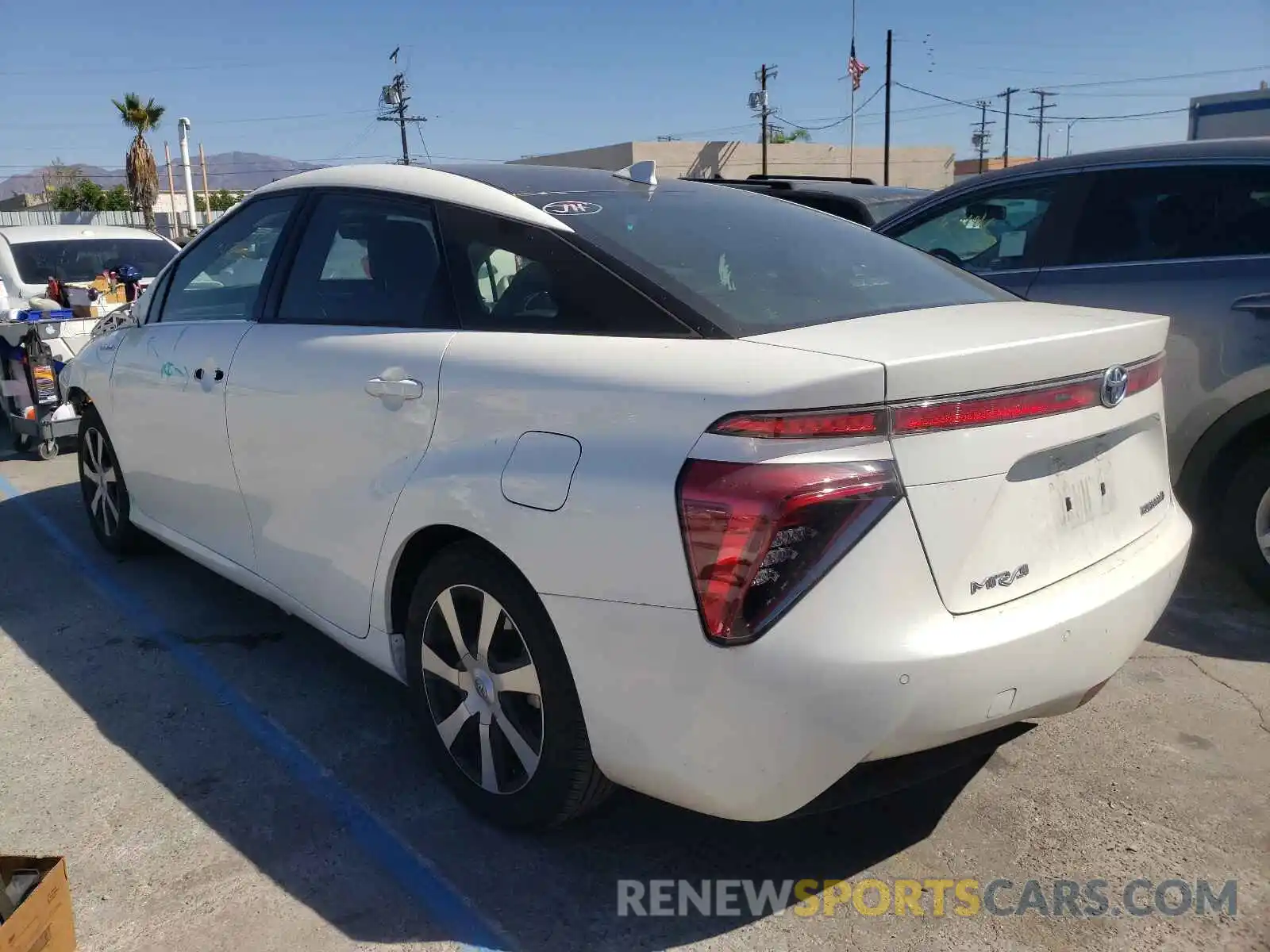 3 Photograph of a damaged car JTDBVRBD4KA006606 TOYOTA MIRAI 2019