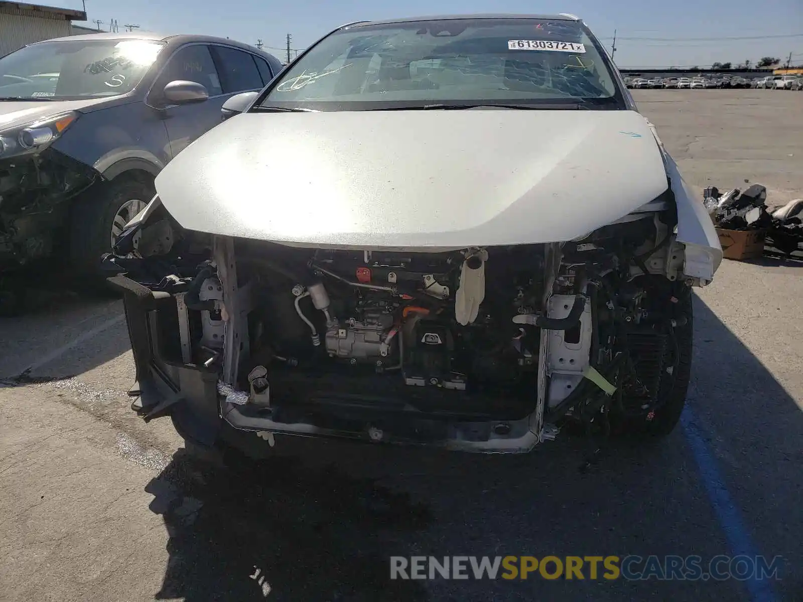 9 Photograph of a damaged car JTDBVRBD4KA006606 TOYOTA MIRAI 2019