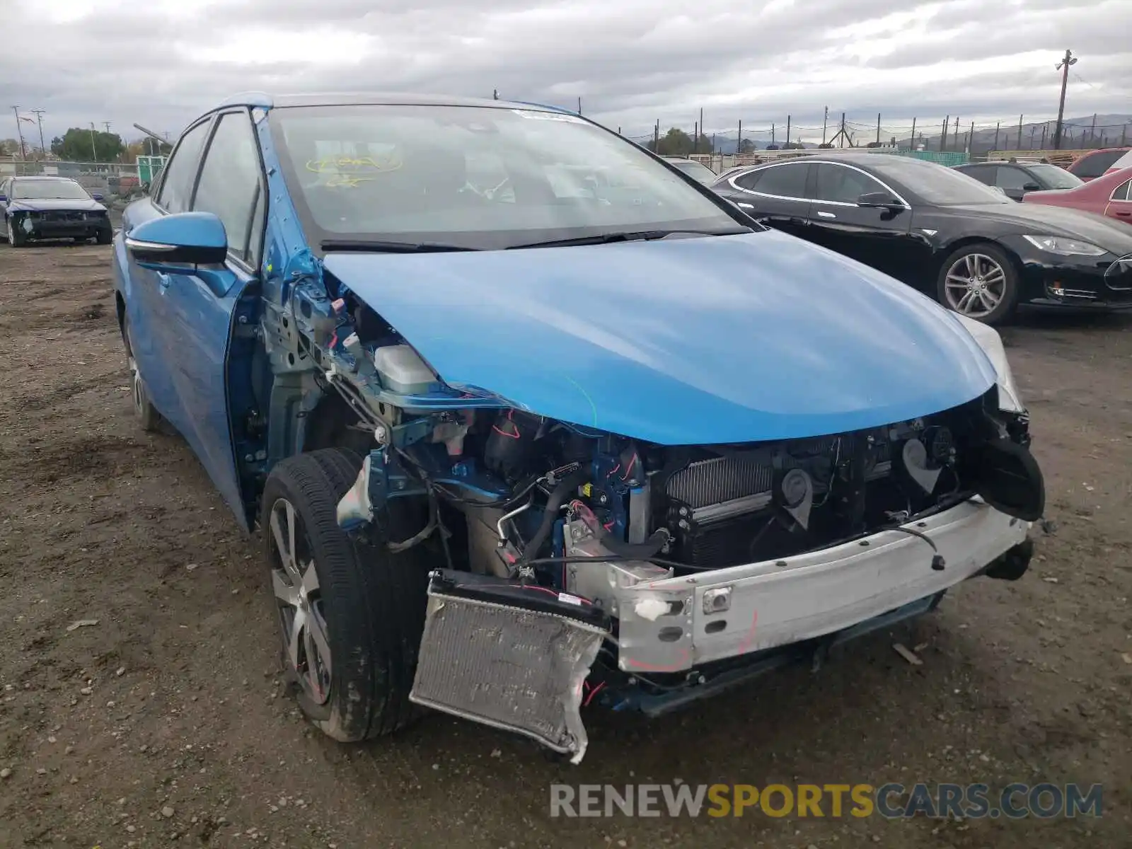 1 Photograph of a damaged car JTDBVRBD4KA006816 TOYOTA MIRAI 2019