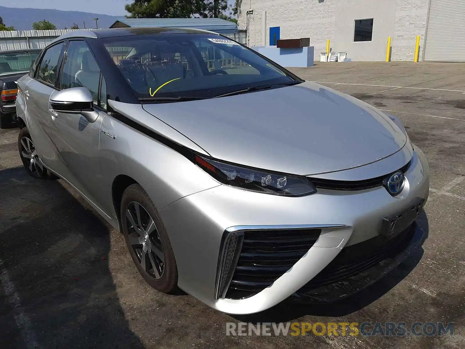 1 Photograph of a damaged car JTDBVRBD4KA007609 TOYOTA MIRAI 2019