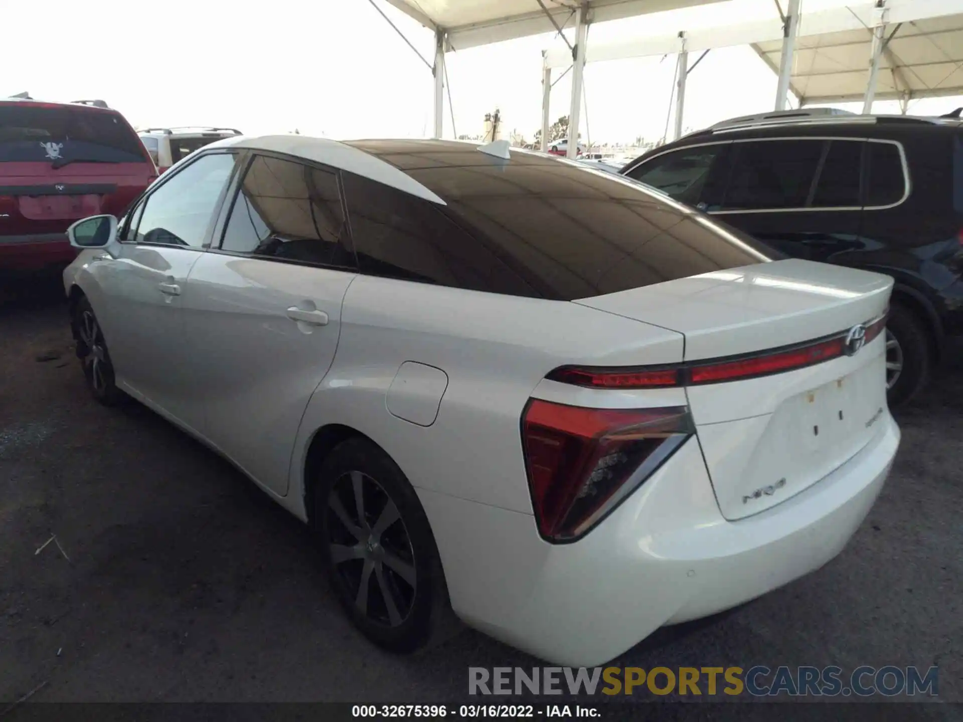 3 Фотография поврежденного автомобиля JTDBVRBD5KA006355 TOYOTA MIRAI 2019