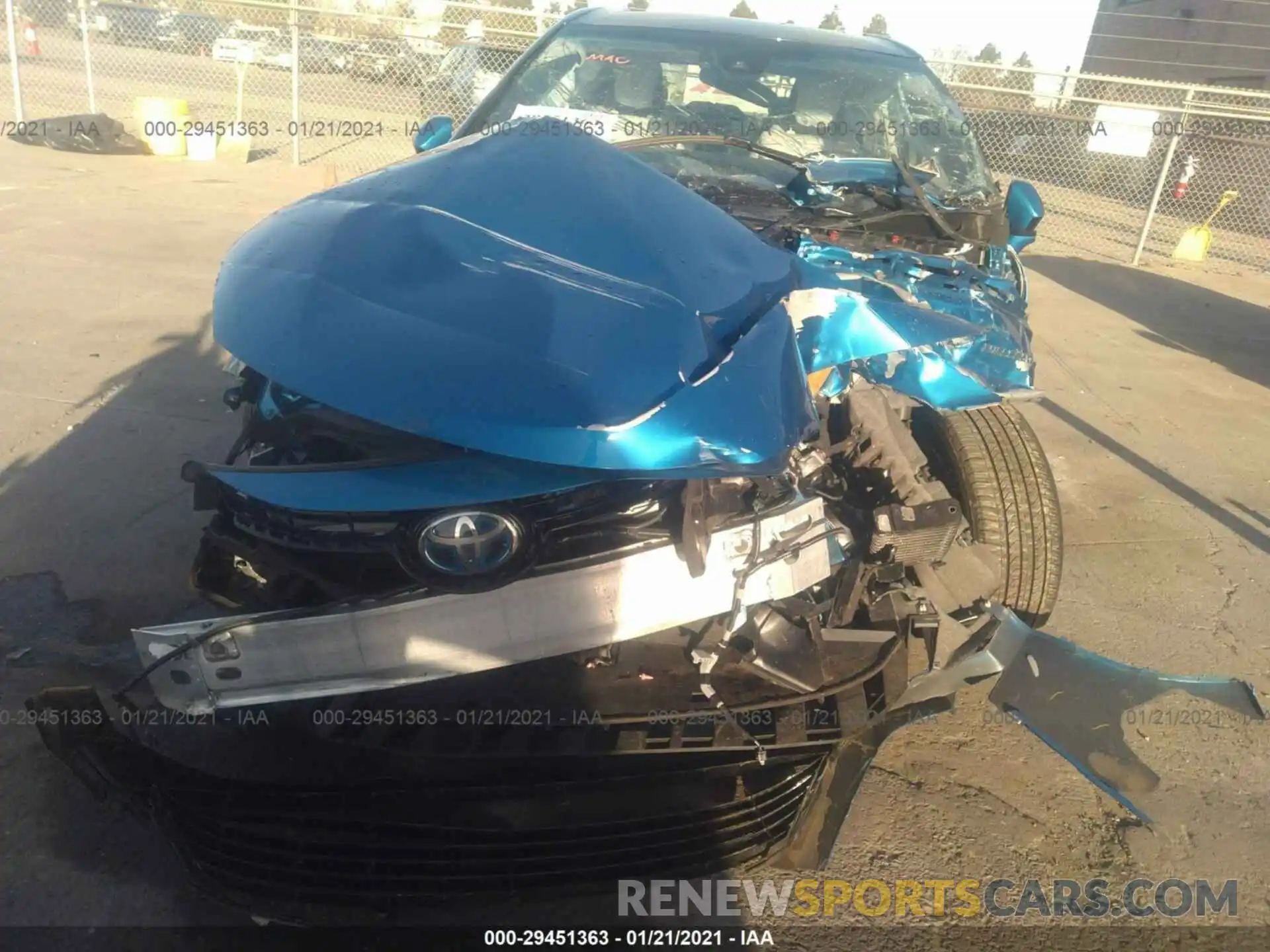 6 Photograph of a damaged car JTDBVRBD5KA006713 TOYOTA MIRAI 2019