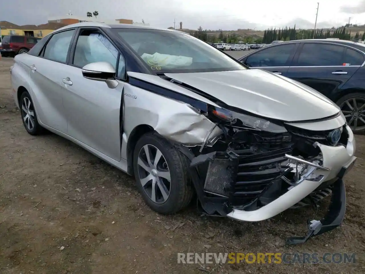 1 Photograph of a damaged car JTDBVRBD5KA006856 TOYOTA MIRAI 2019