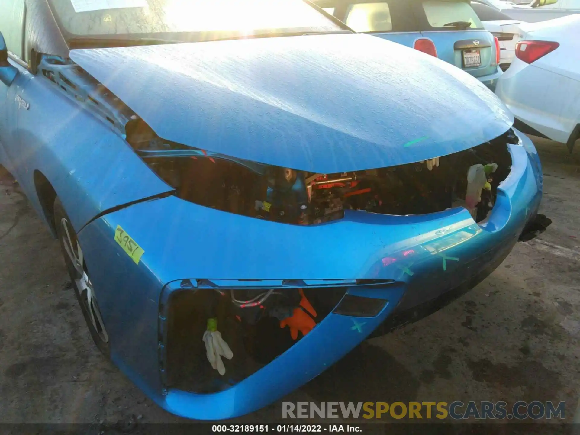 6 Photograph of a damaged car JTDBVRBD5KA007389 TOYOTA MIRAI 2019