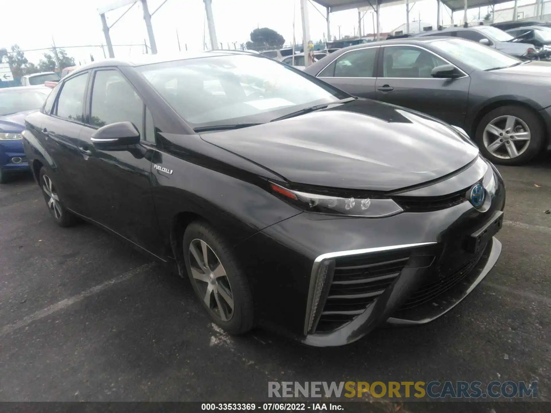 1 Photograph of a damaged car JTDBVRBD5KA007781 TOYOTA MIRAI 2019