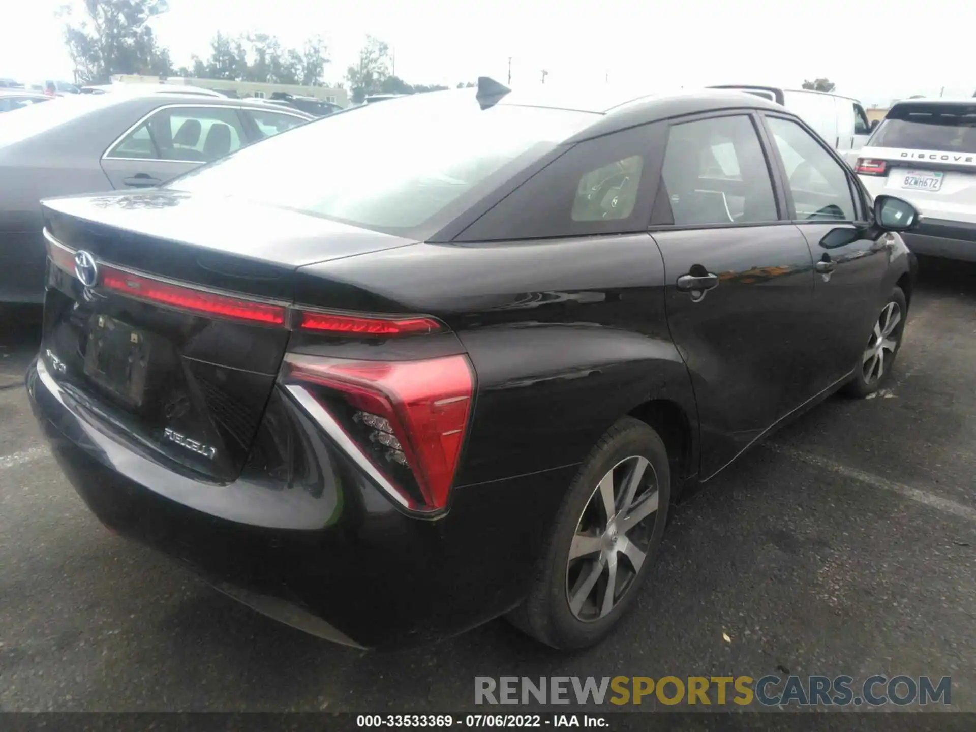 4 Photograph of a damaged car JTDBVRBD5KA007781 TOYOTA MIRAI 2019