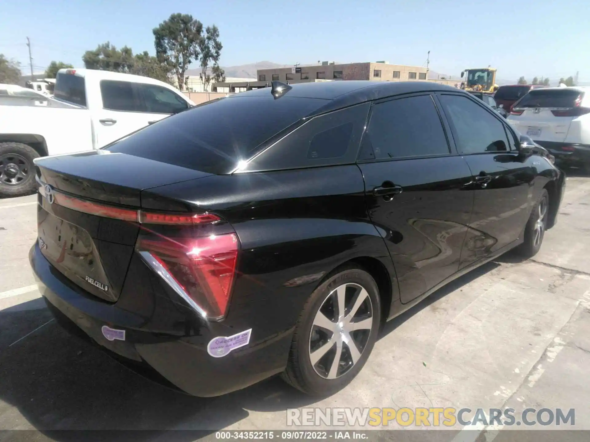 4 Photograph of a damaged car JTDBVRBD6KA005912 TOYOTA MIRAI 2019