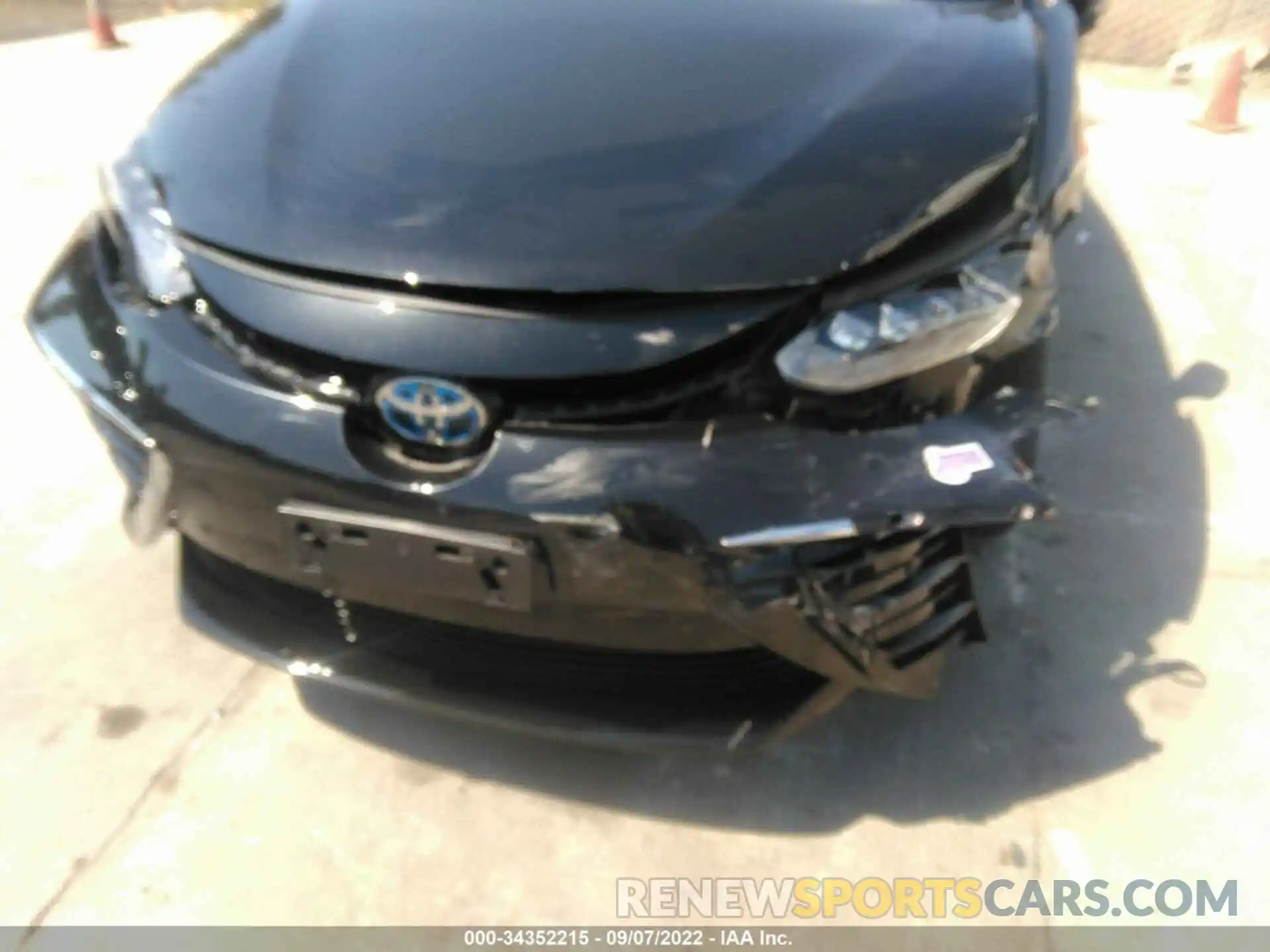 6 Photograph of a damaged car JTDBVRBD6KA005912 TOYOTA MIRAI 2019