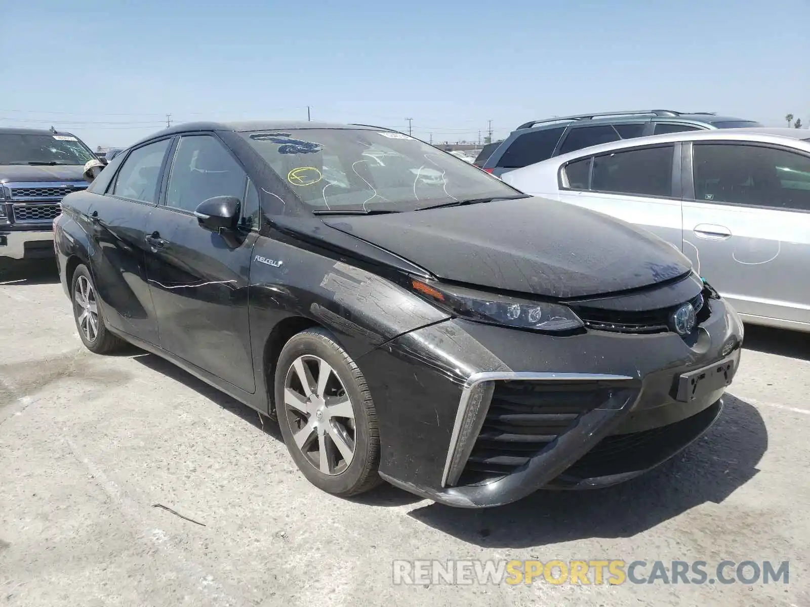 1 Фотография поврежденного автомобиля JTDBVRBD7KA005840 TOYOTA MIRAI 2019