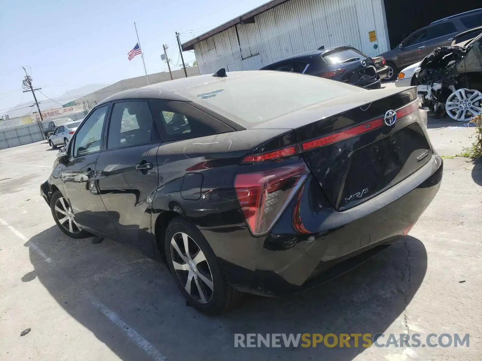 3 Photograph of a damaged car JTDBVRBD7KA005840 TOYOTA MIRAI 2019