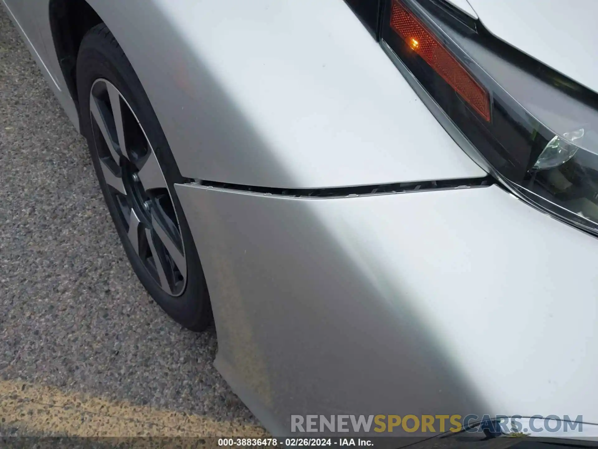 16 Photograph of a damaged car JTDBVRBD7KA005918 TOYOTA MIRAI 2019