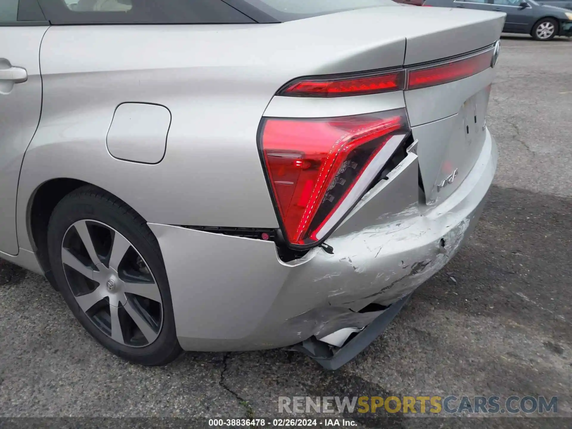 6 Photograph of a damaged car JTDBVRBD7KA005918 TOYOTA MIRAI 2019