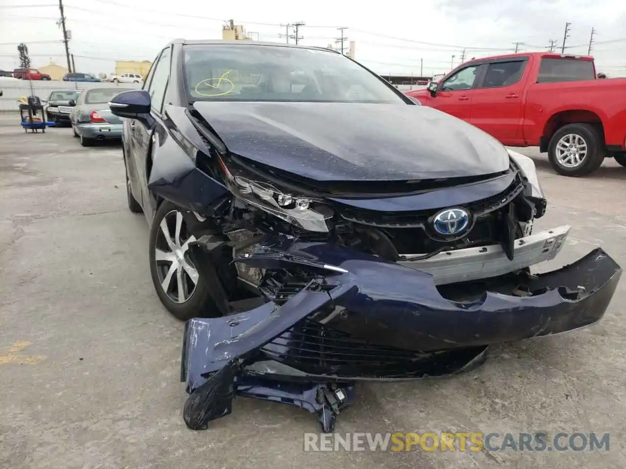 9 Photograph of a damaged car JTDBVRBD7KA007605 TOYOTA MIRAI 2019