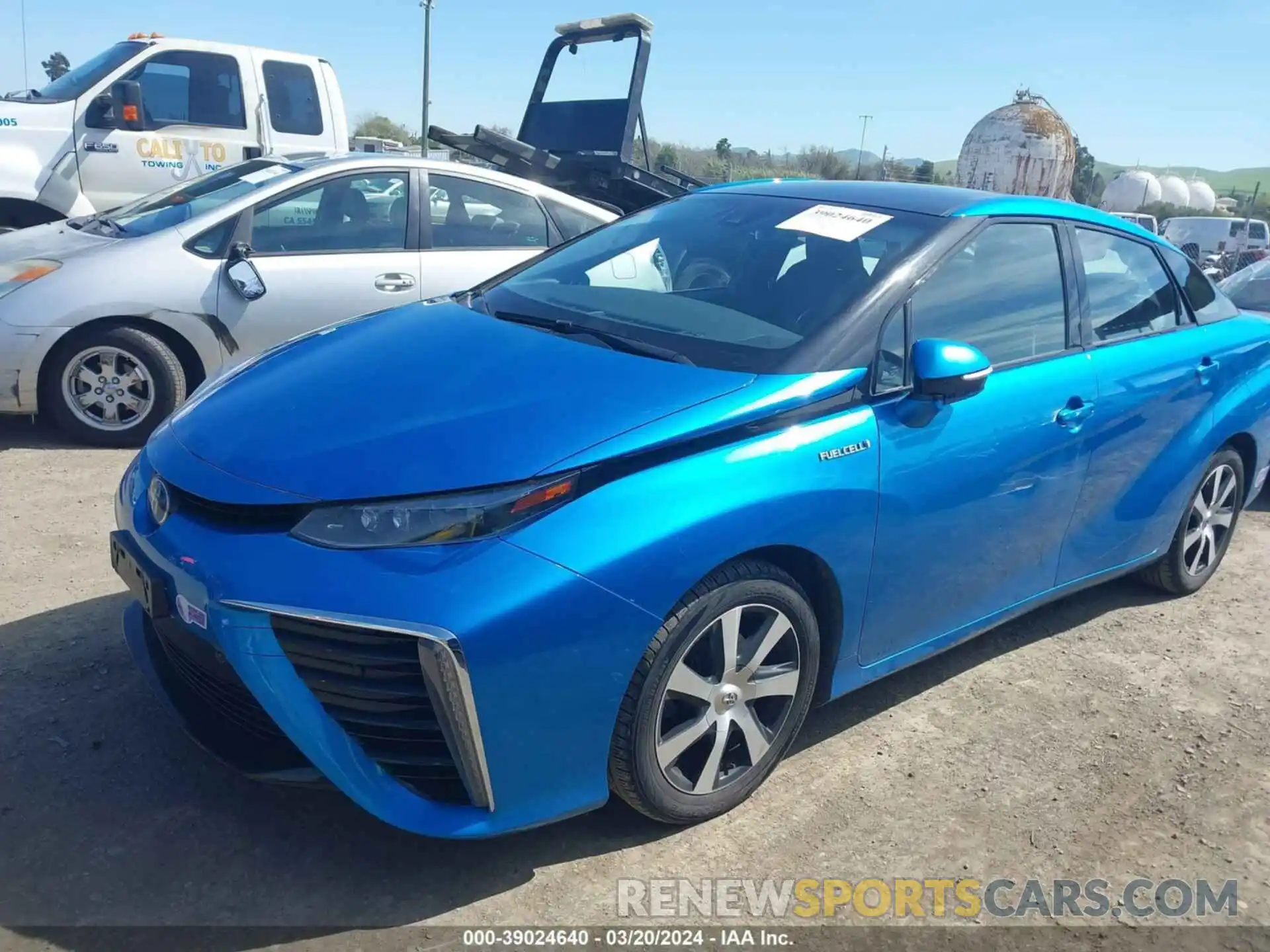 6 Фотография поврежденного автомобиля JTDBVRBD8KA005796 TOYOTA MIRAI 2019