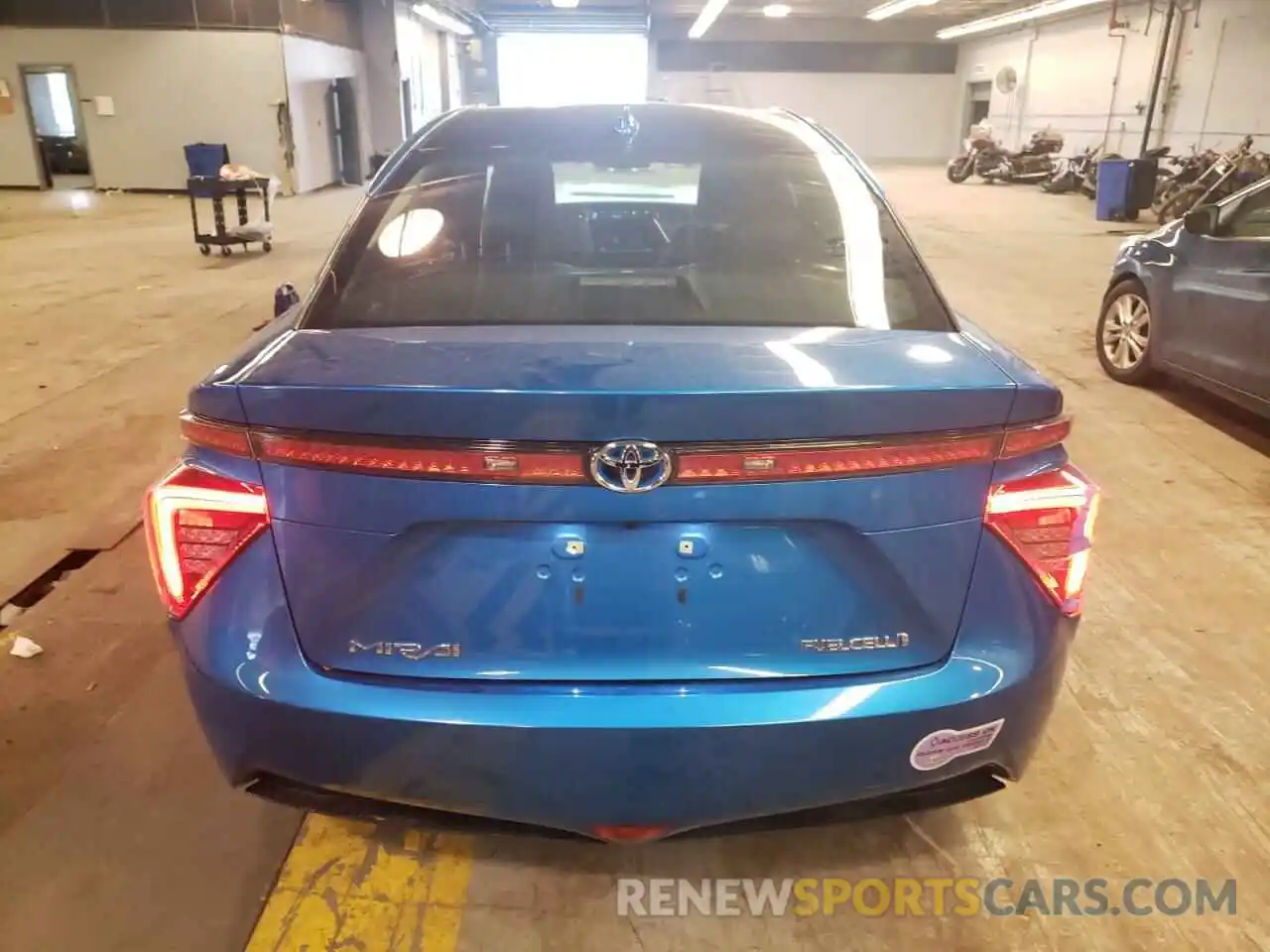 6 Фотография поврежденного автомобиля JTDBVRBD8KA006088 TOYOTA MIRAI 2019