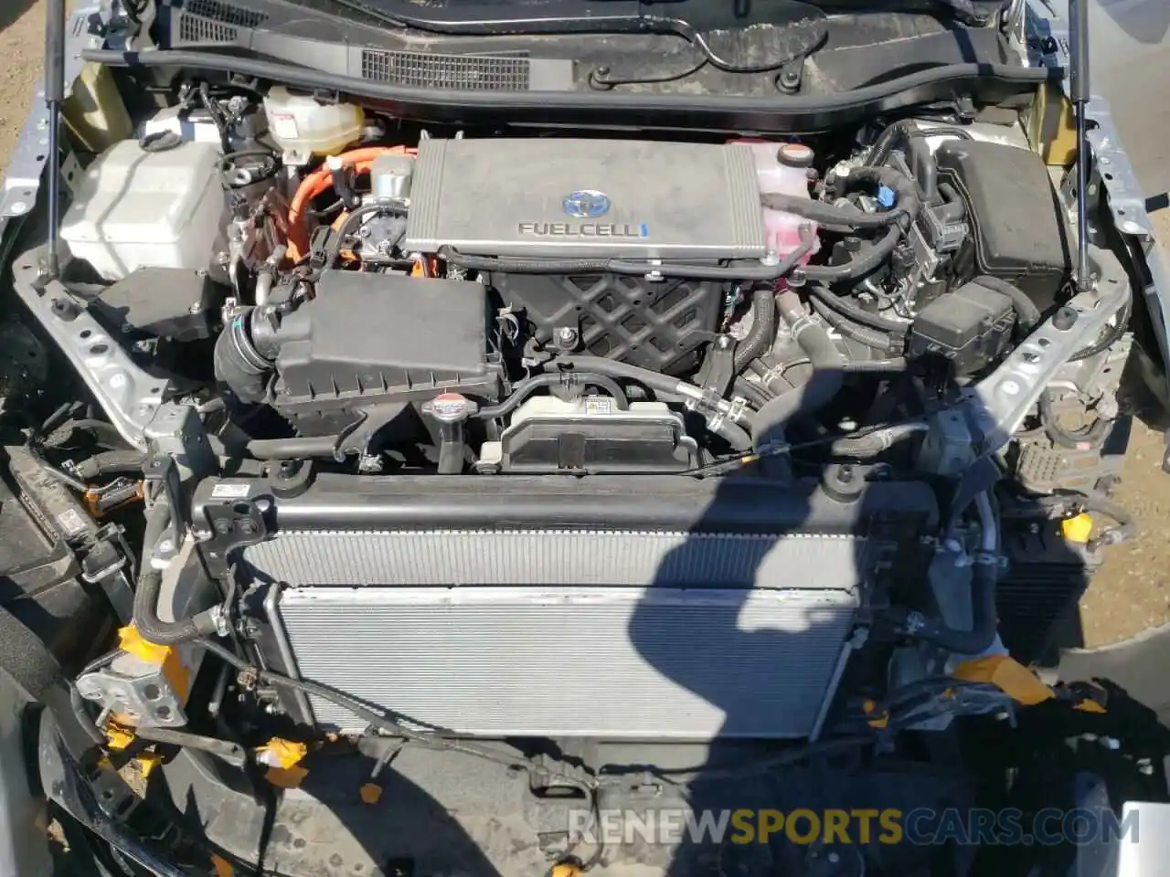 7 Photograph of a damaged car JTDBVRBD9KA005662 TOYOTA MIRAI 2019