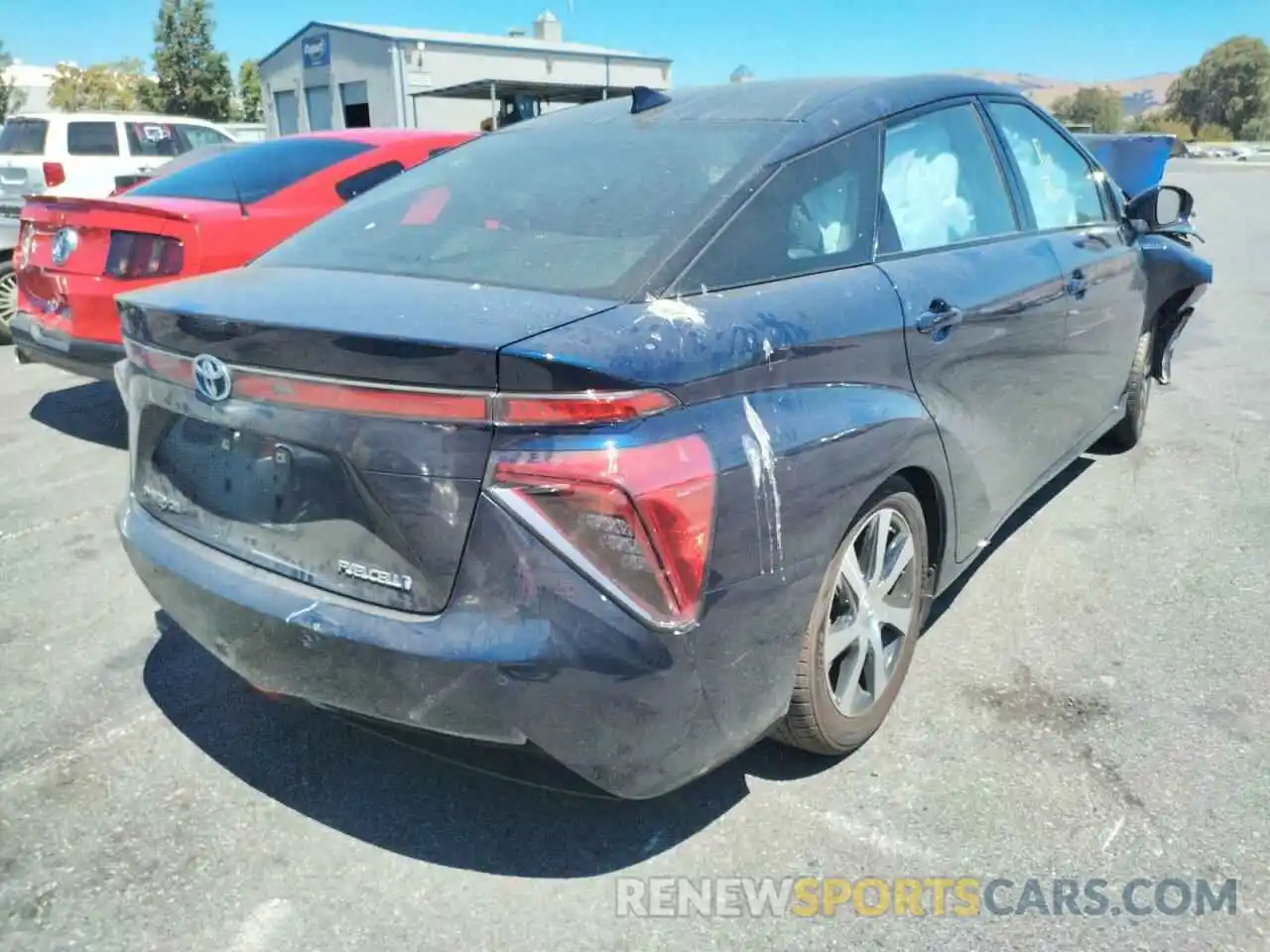 4 Photograph of a damaged car JTDBVRBD9KA006360 TOYOTA MIRAI 2019